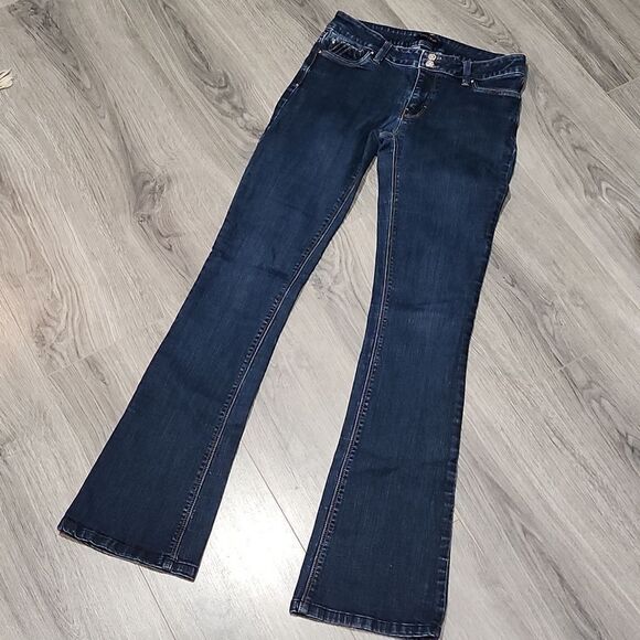 GUC WHBM Skinny Flare Dk Jeans - Picture 7 of 11